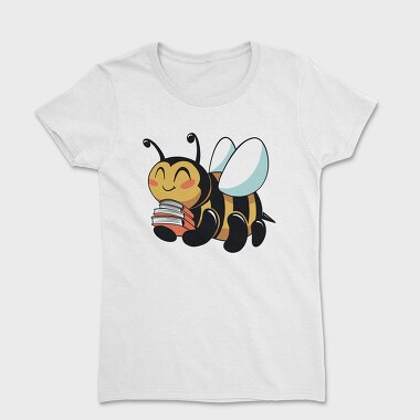 Bumblebee With Books, Tricou Femei