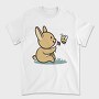 Bunny And Bee Request, Tricou Barbati (Unisex)