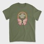 Butterfly Hippie Collection Flower Power Nature, Tricou Barbati (Unisex)