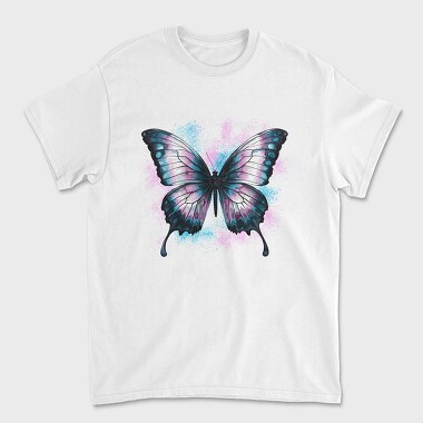Butterfly Trans Flag, Tricou Barbati (Unisex)