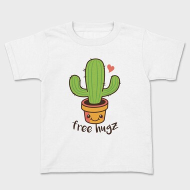 Cactus Hugs Cute 01, Tricou Copii