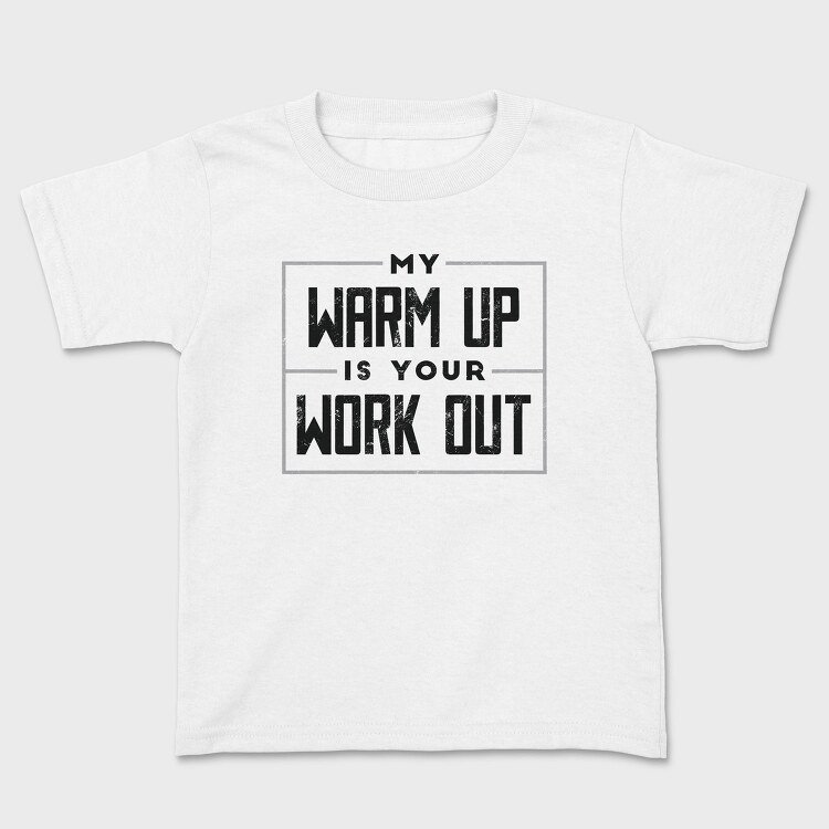 Calisthenics Fitness Warm Up Workout Creators Ep, Tricou Copii