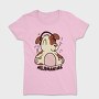Dog With Headphones Music, Tricou Femei