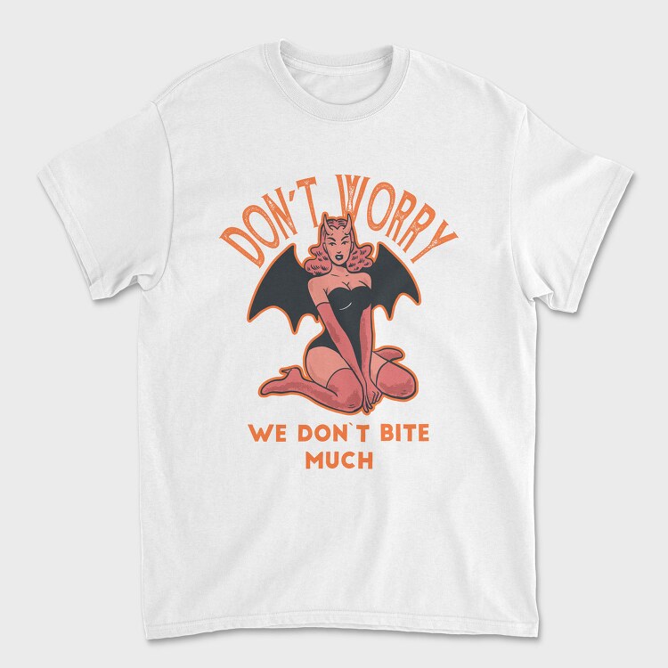 Dont Worry Devil, Tricou Barbati (Unisex)
