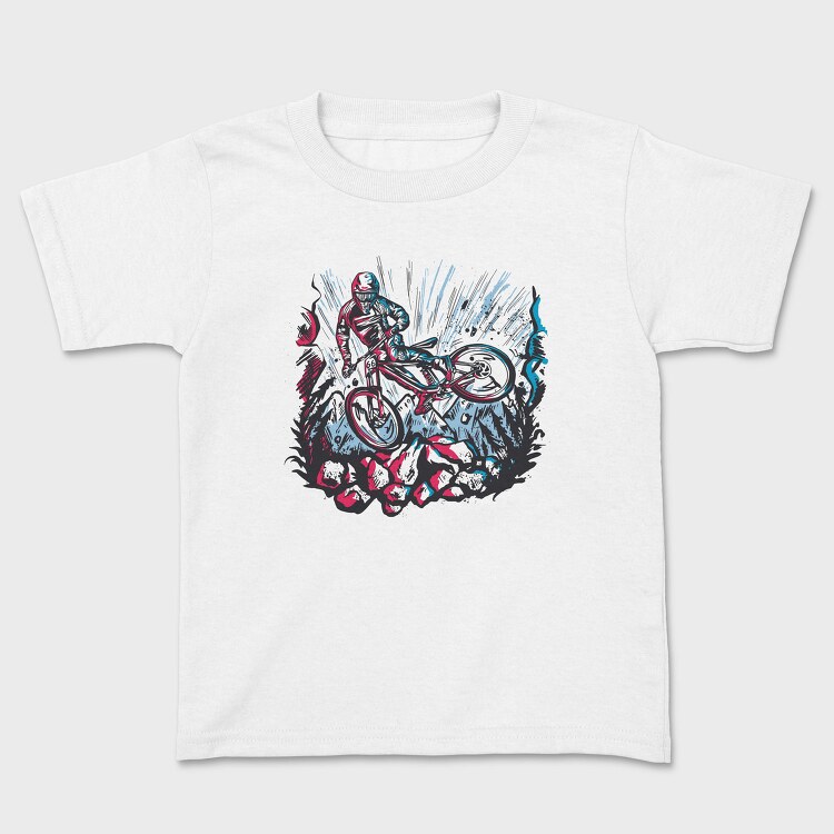 Downhill Biker Stunt, Tricou Copii