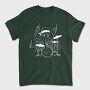 Drummer Octopus Drums, Tricou Barbati (Unisex)