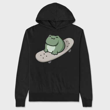 Frog Skateboarding, Hanorac Oversize Barbati (Unisex)