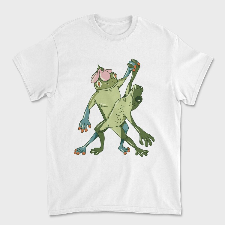 Froggy Dance Party, Tricou Barbati (Unisex)