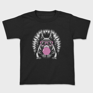 Fun Squirrel With Bubble Gum, Tricou Copii
