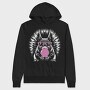 Fun Squirrel With Bubble Gum, Hanorac Oversize Barbati (Unisex)