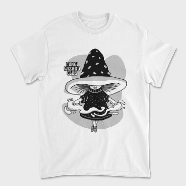 Fungi Cartoon Wizard Club, Tricou Barbati (Unisex)