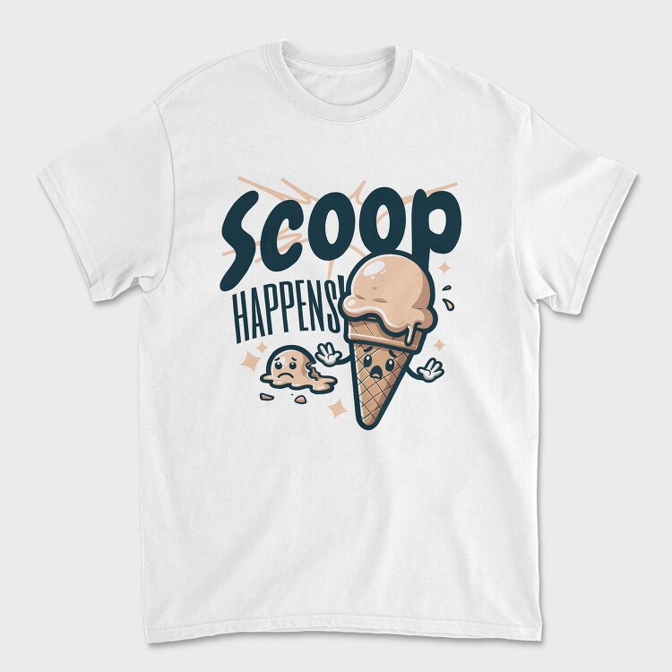 Ice Cream Pun, Tricou Barbati (Unisex)