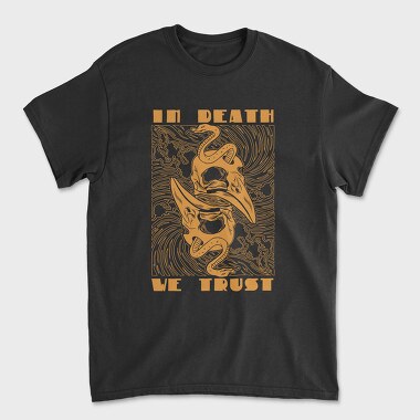 In Death We Trust, Tricou Barbati (Unisex)