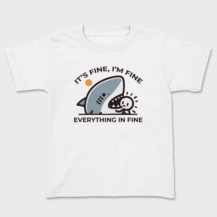 Its Fine Shark, Tricou Copii