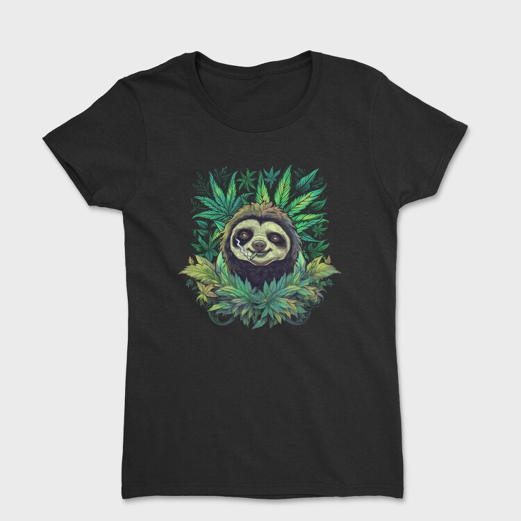 Cannabis Sloth, Tricou Femei