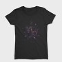 Capricorn Floral Zodiac Sign, Tricou Femei