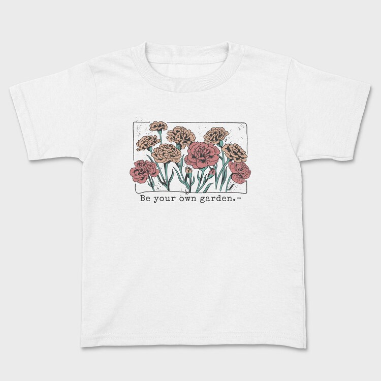 Carnation Flowers Garden, Tricou Copii