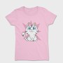 Cartoon Kitten, Tricou Femei