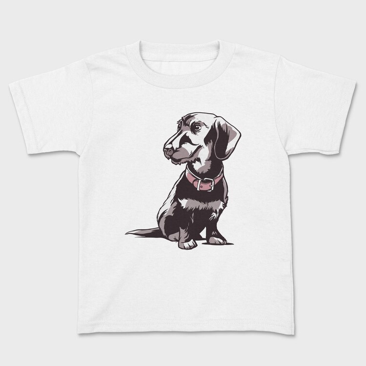 Dwarf Dachshund, Tricou Copii