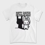 Easter Metalhead Bunny Metal, Tricou Barbati (Unisex)