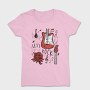 Electric Guitar Music Let S Rock, Tricou Femei