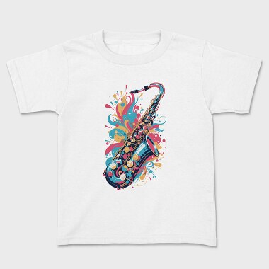 Jazz Saxophone Melody, Tricou Copii