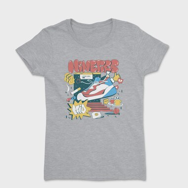 Nineties 90S Kid Retro 1, Tricou Femei