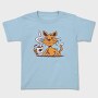 Cat Drinking Coffee, Tricou Copii