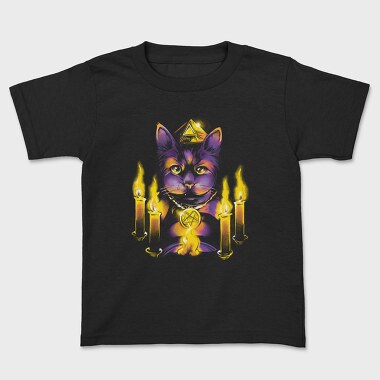 Cat Magic Candle Ritual, Tricou Copii