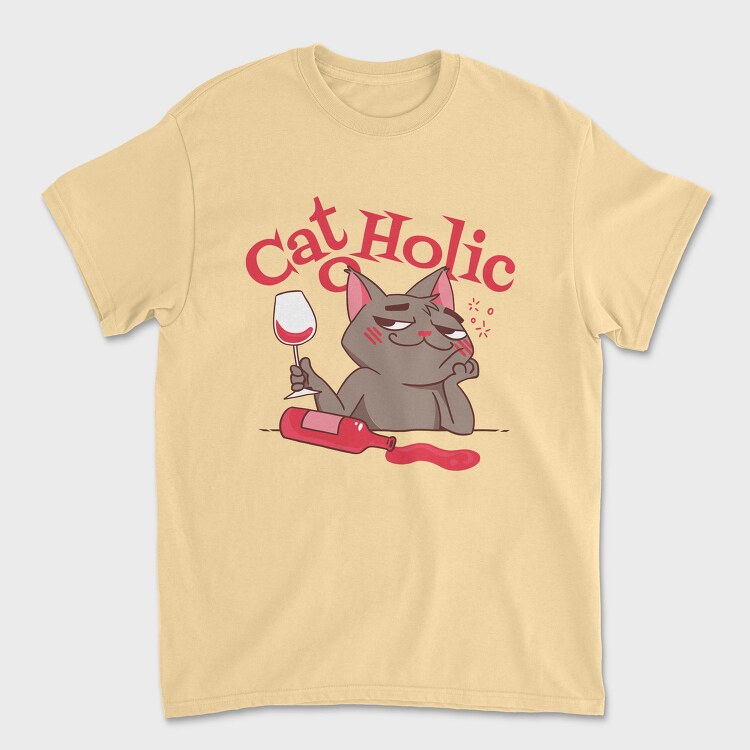 Cat O Holic, Tricou Barbati (Unisex)
