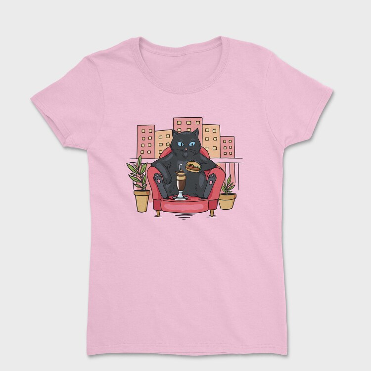 Cat On Balcony, Tricou Femei
