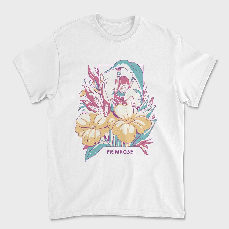 Fairy With Flowers And Plants Fairycore, Tricou Barbati (Unisex)