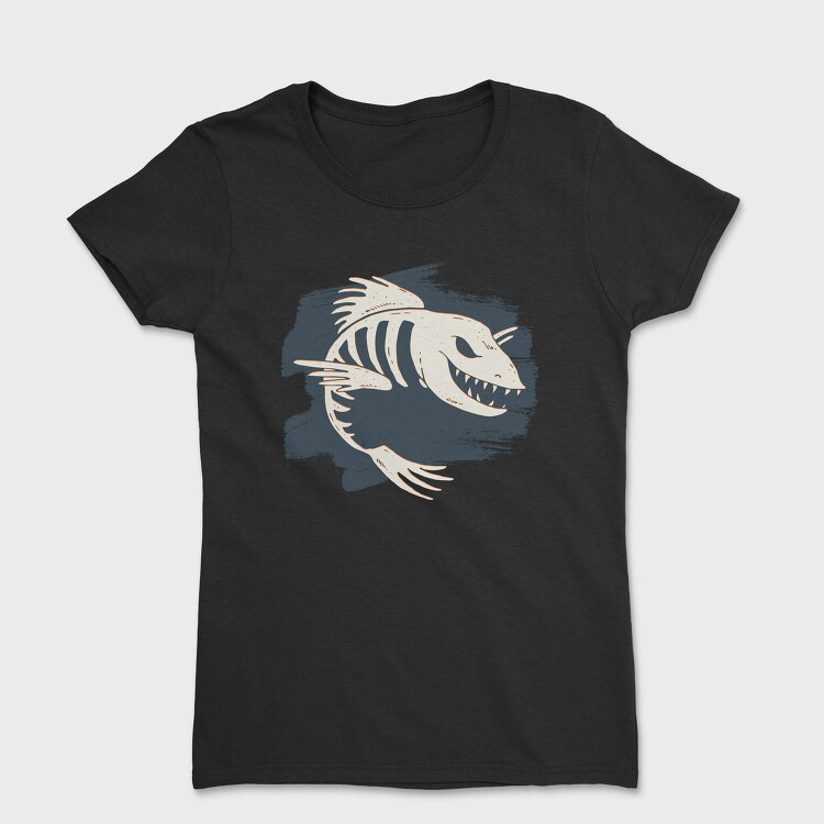 Fish Bone Skeleton, Tricou Femei