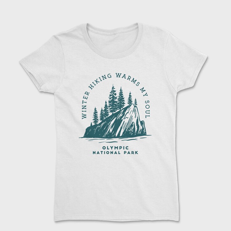Olympic National Park Quote, Tricou Femei