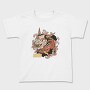 Oni Monster Asian Mask, Tricou Copii