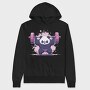 Panda Lifting Weights, Hanorac Oversize Barbati (Unisex)