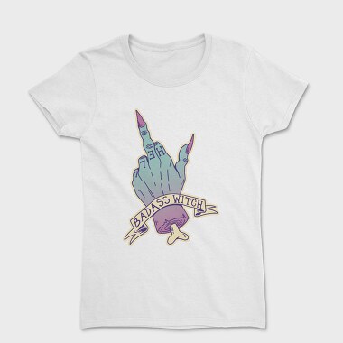 Pastel Goth Badass Witch, Tricou Femei