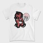 Devil Calling Santa, Tricou Barbati (Unisex)