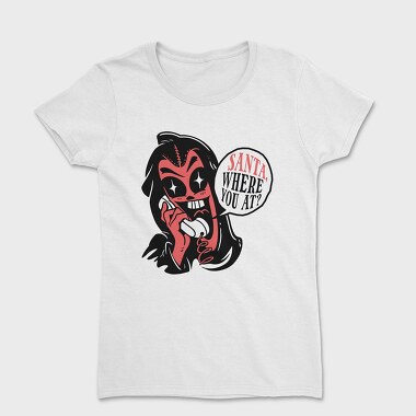 Devil Calling Santa, Tricou Femei