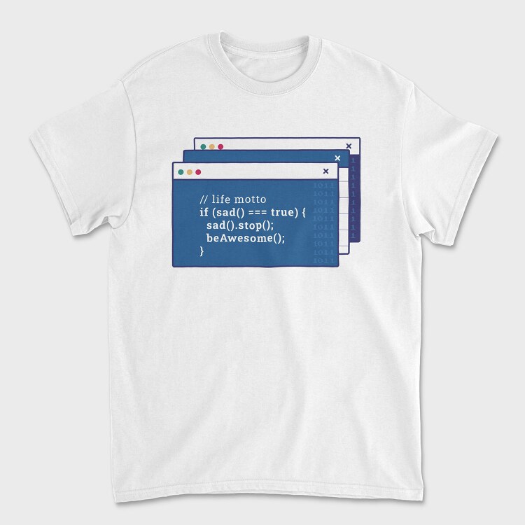 Funny Coding Computer Screen, Tricou Barbati (Unisex)