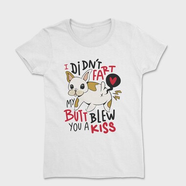 Funny Fart French Bulldog, Tricou Femei
