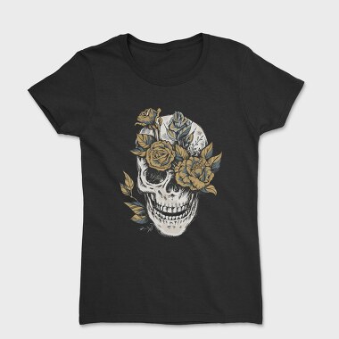 Flower Skull, Tricou Femei