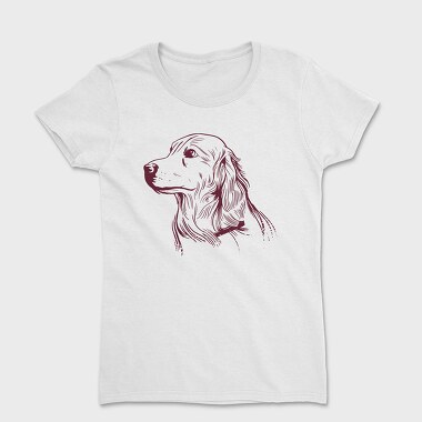 Golden Retriever Dog, Tricou Femei