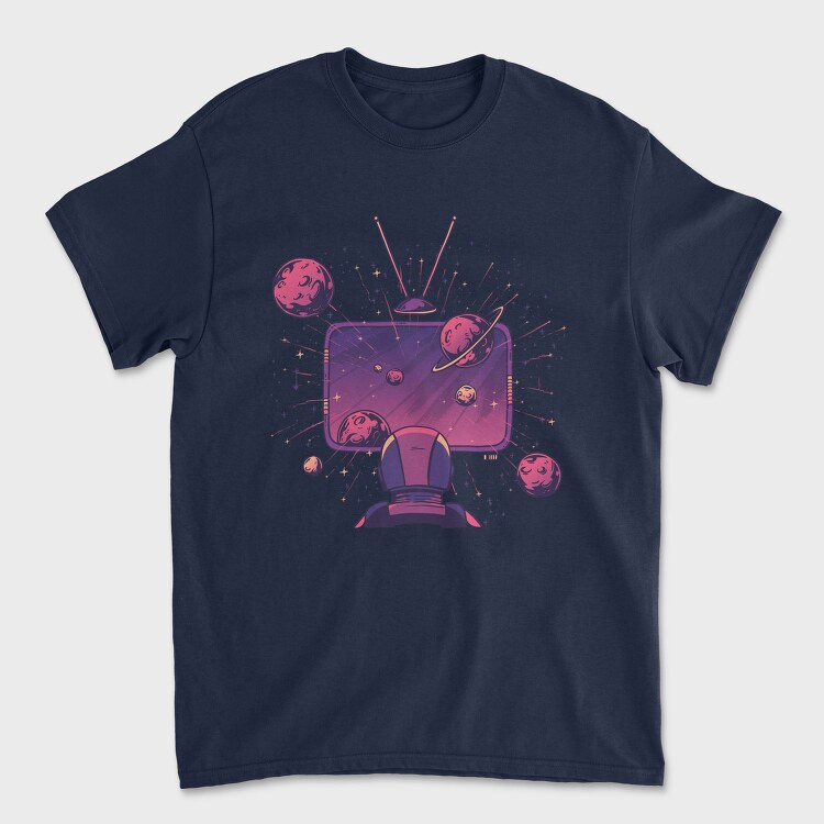 Space Tv, Tricou Barbati (Unisex)