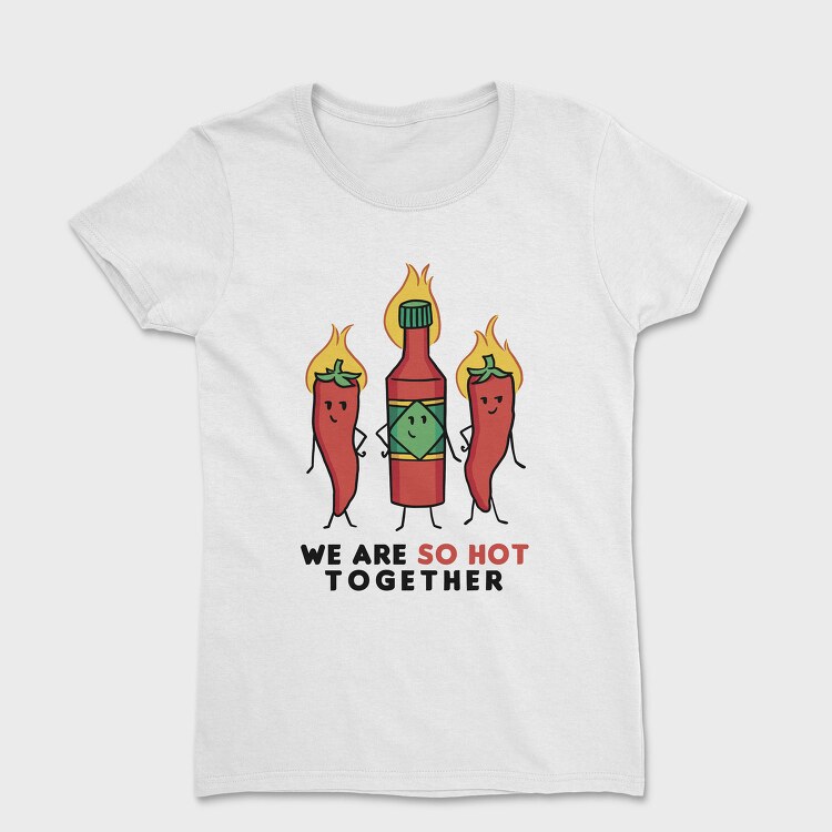 Spicy Hot Food, Tricou Femei