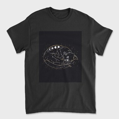 Galaxy Cat, Tricou Barbati (Unisex)