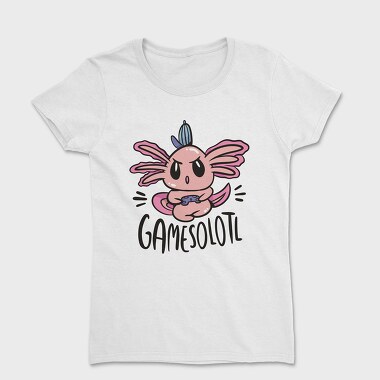 Gamer Axolotl Gamesolotl, Tricou Femei