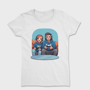 Gamers Playing, Tricou Femei