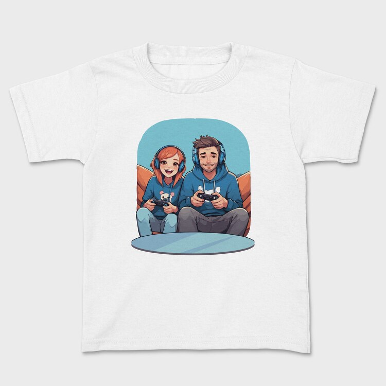 Gamers Playing, Tricou Copii