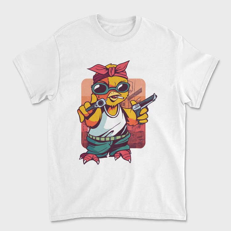Gangster Chick Gangsta, Tricou Barbati (Unisex)
